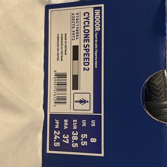 mizuno indoor cyclone speed 2 - Picture 5 of 5